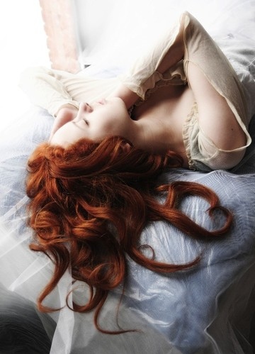 beautiful, female and ginger