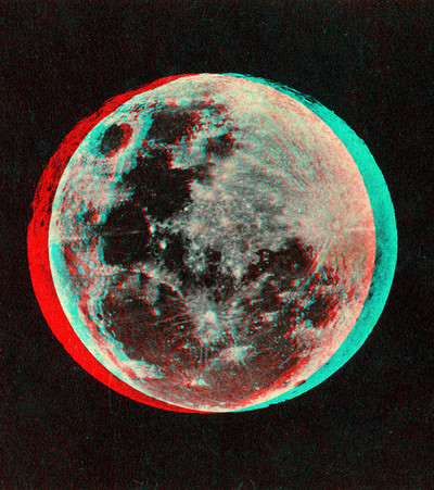 circle, colors and moon