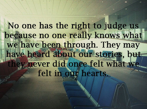 judge, judgement and no one