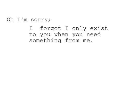 quote, sorry and text