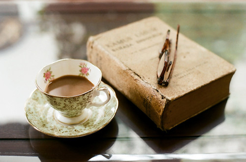 book, brown and coffee