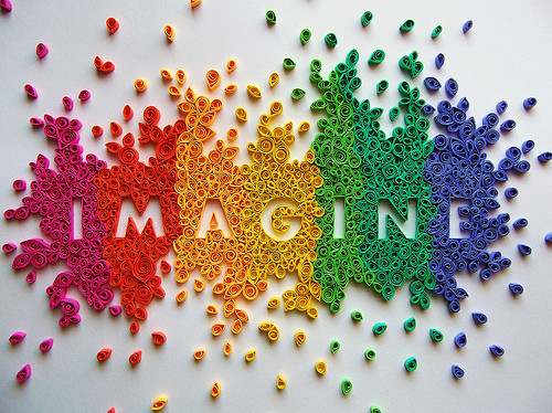 color, idea and imagine