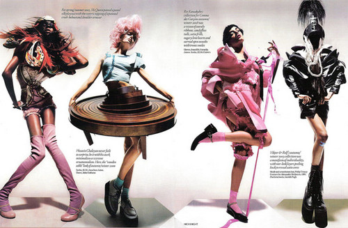 editorial, fashion and nick knight