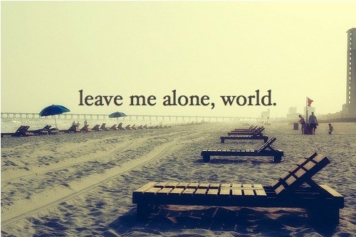 alone, beach and life