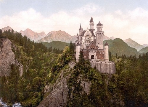 bavaria, castle and castles
