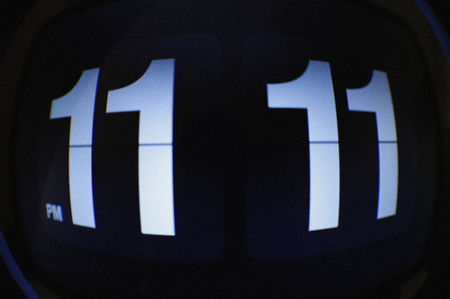 1111, clock and fisheye