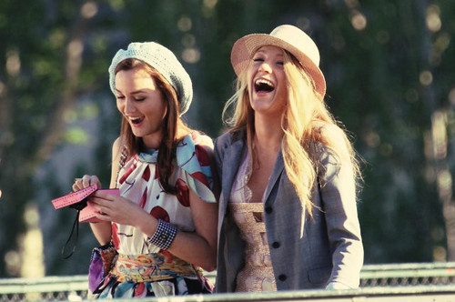 blair waldorf, blake lively and famous