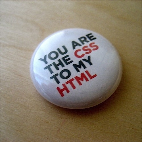badge, button and css