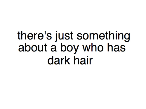 attractive, boy and dark hair