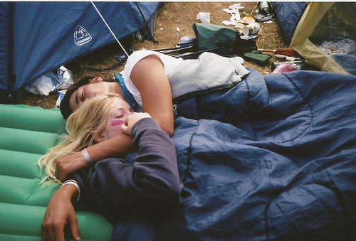 camping, cute and kiss