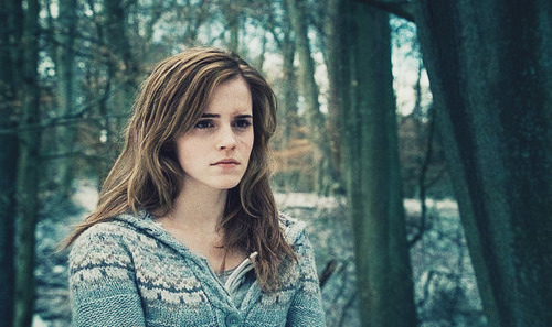 cold,  emma watson and  forest