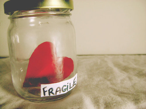 creative, fragile and heart