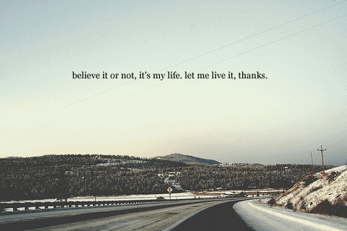 photo, quote and road