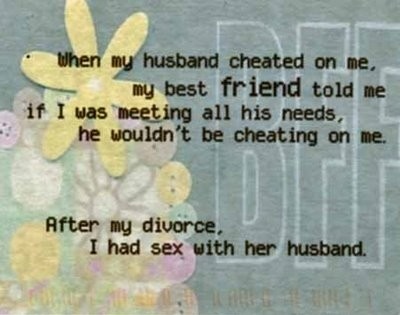 cheating,  divorce and  funny