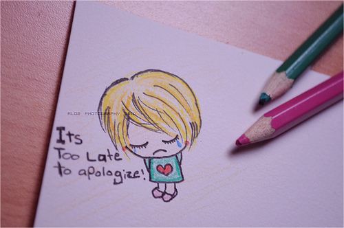 apologize, cute and drawing