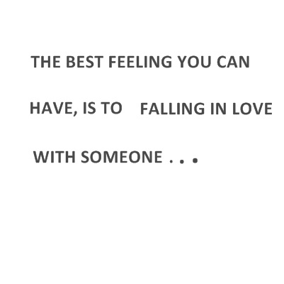 best, falling and feeling