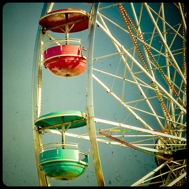 amusement park, childhood and ferris wheel