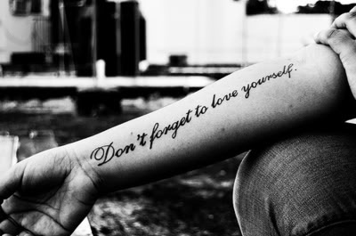 Tattoos Quotes  Love on Arm  Black  Love  Nice  Quote  Tattoo   Inspiring Picture On Favim Com