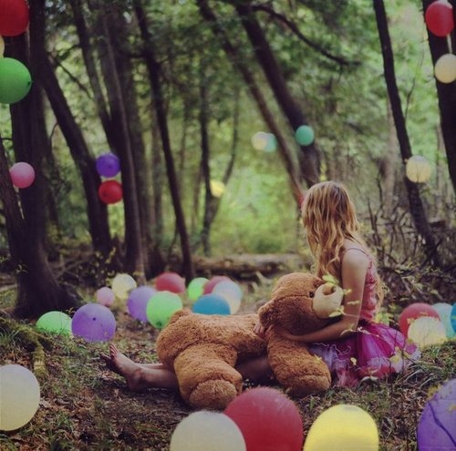 balloon, balloons and bear
