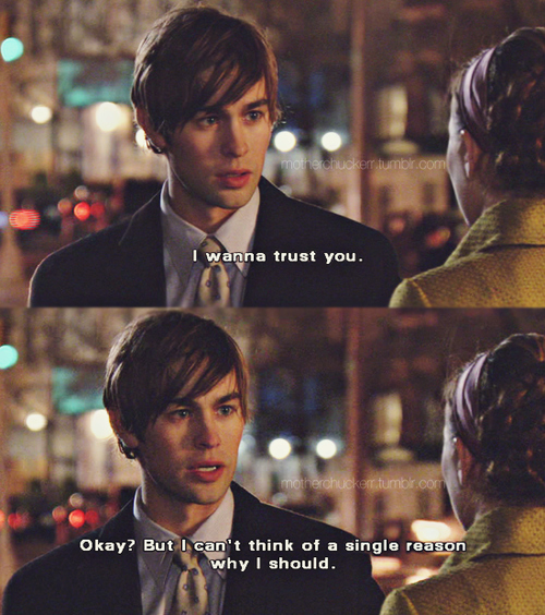 blair and nate, blair waldorf and chace crawford