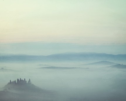 dreamy, fog and hills