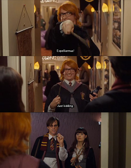 harry potter, jim carrey and rhys darby