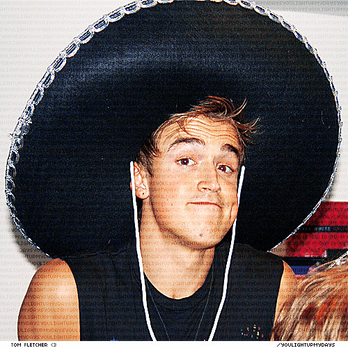 dimple, mcfly and sombrero