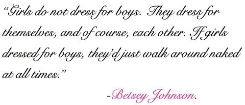 betsey johnson,  funny and  girls