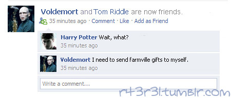 facebook,  farmville and  harry