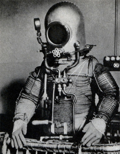 air suit, diver and ffffound