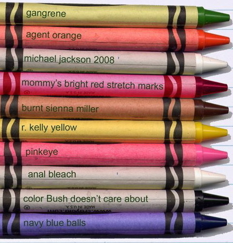 color, crayolas and crayons