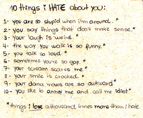 10 things i hate about u, 10 things i hate about you and 100213104