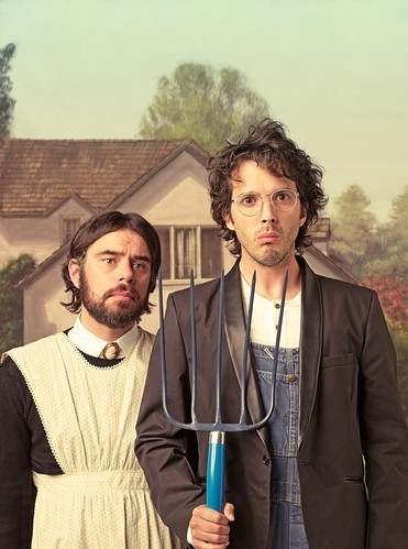 american gothic, art and conchords