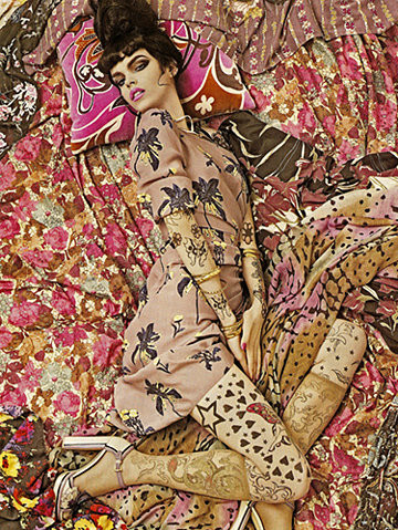 fabric, fashion and floral