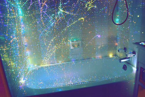 bathtub, beauty and electric