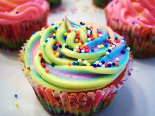 colors, cupcake and cupcake rainbow estravaganza