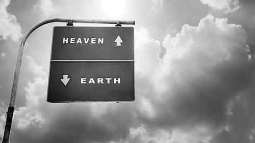 earth,  heaven and  photograph
