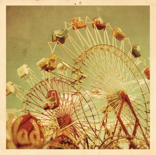 ????????, amusement park and ferris wheel