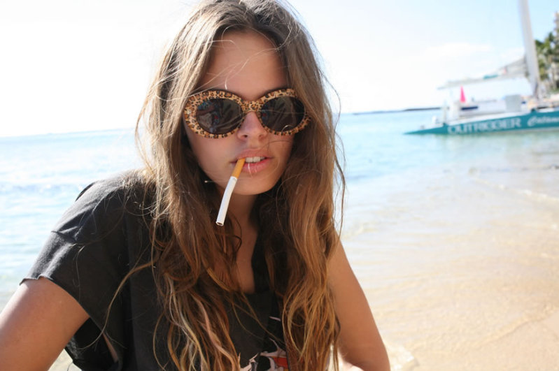 atlanta, beach and cigarette