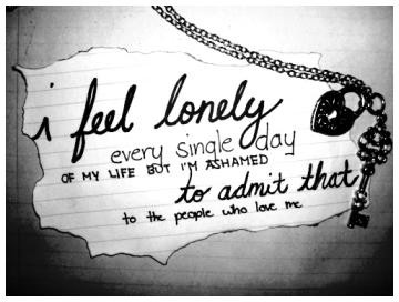 lone,  loneley and  lonely