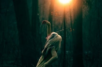 fashion,  forest and  girl