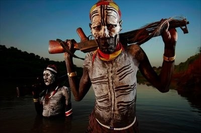 africa,  art and  body paint