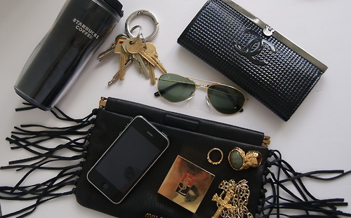 chanel,  iphone and  jewellery