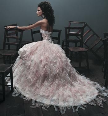 ball gown, beauty and dress