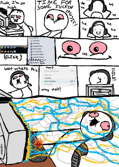 comic, computer and cute