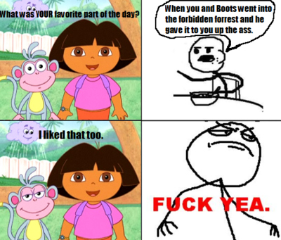 cereal, comic and dora