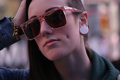 cute, fashion and gauges