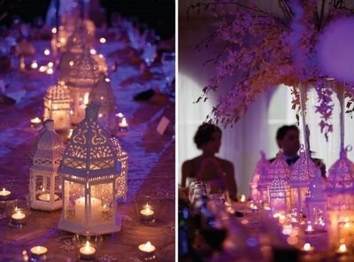 art,  centerpieces and  couple