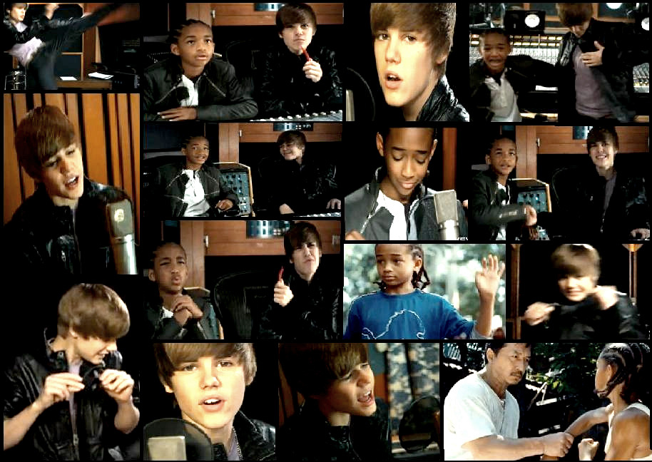 jackie chan, jaden smith and justin bieber