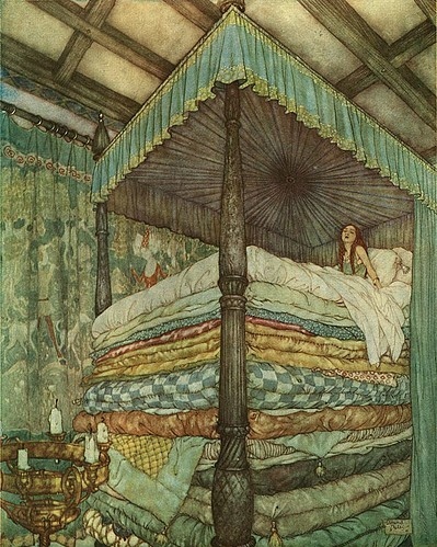 art nouveau, bed and cute